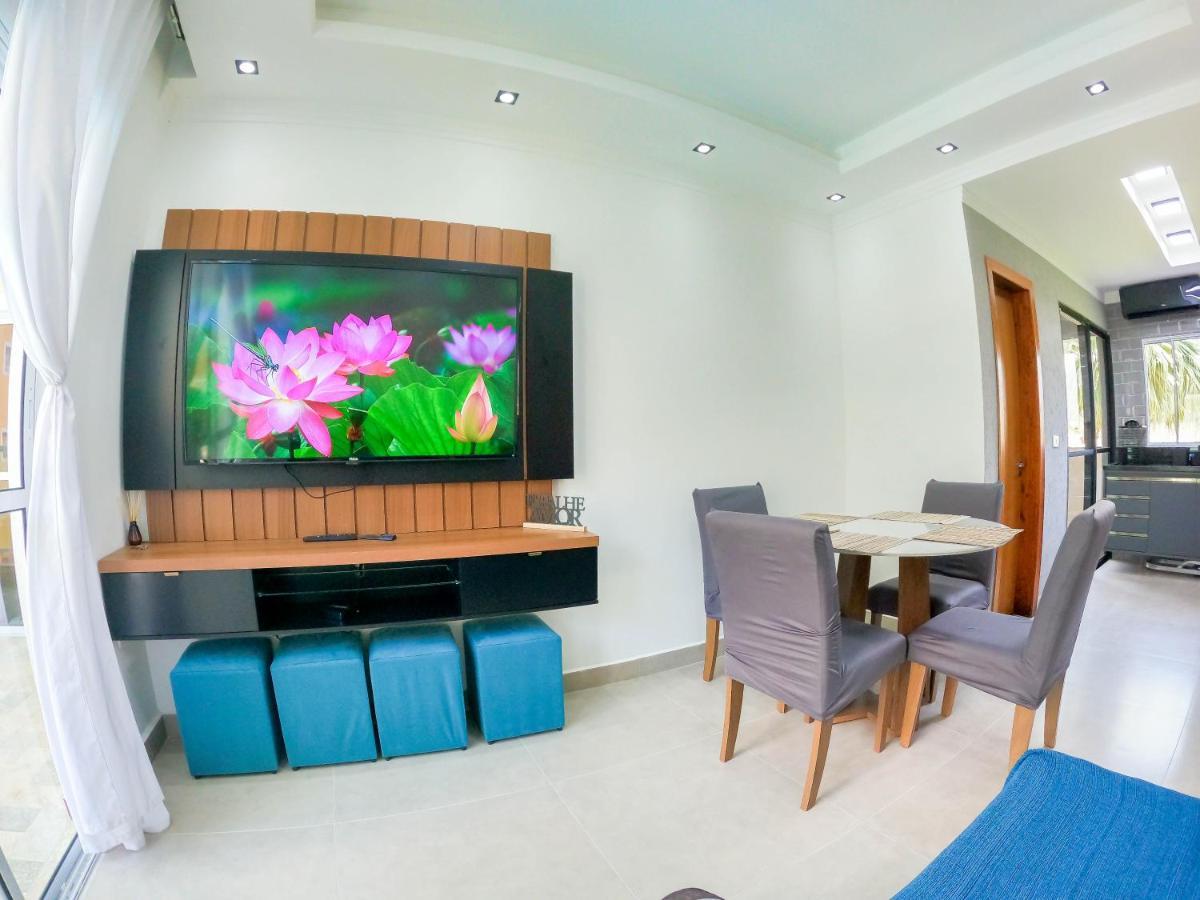 Appartement Sacada Gourmet, Piscina E Ar Condicionado à Ubatuba Extérieur photo